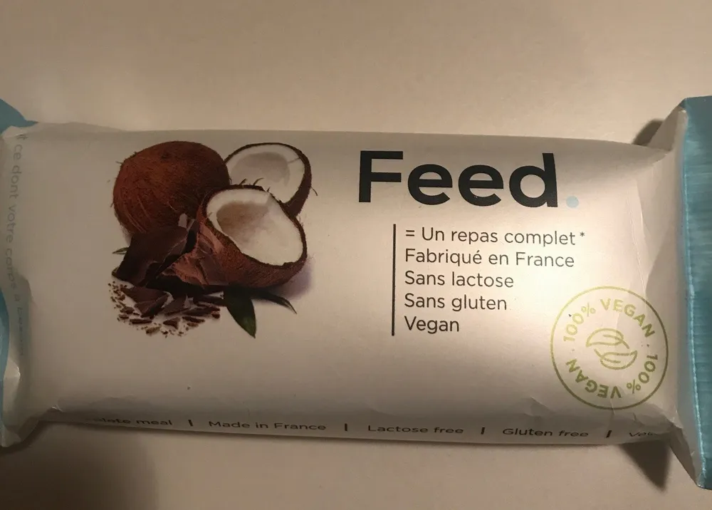 Barre repas chocolat noix de coco