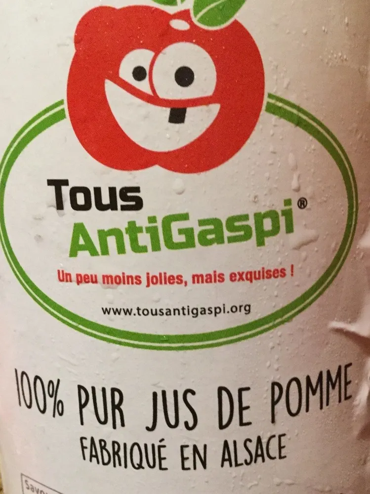 100% jus de pomme
