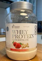Whey protein concentrate fresa y chocolate blanco