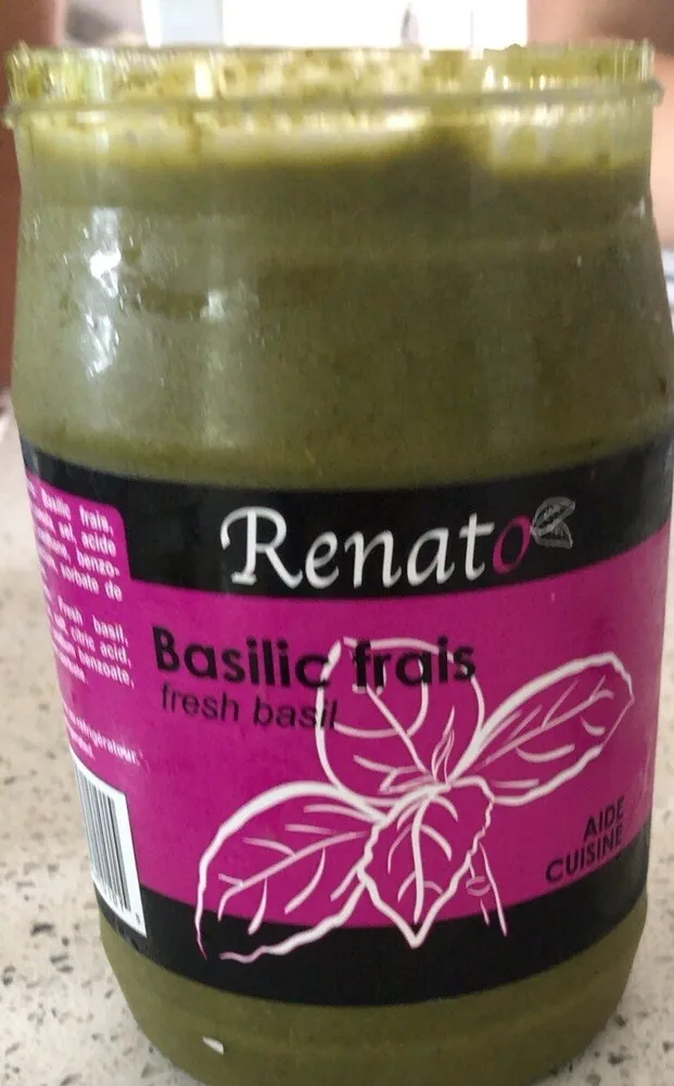 Pesto au basilic frais