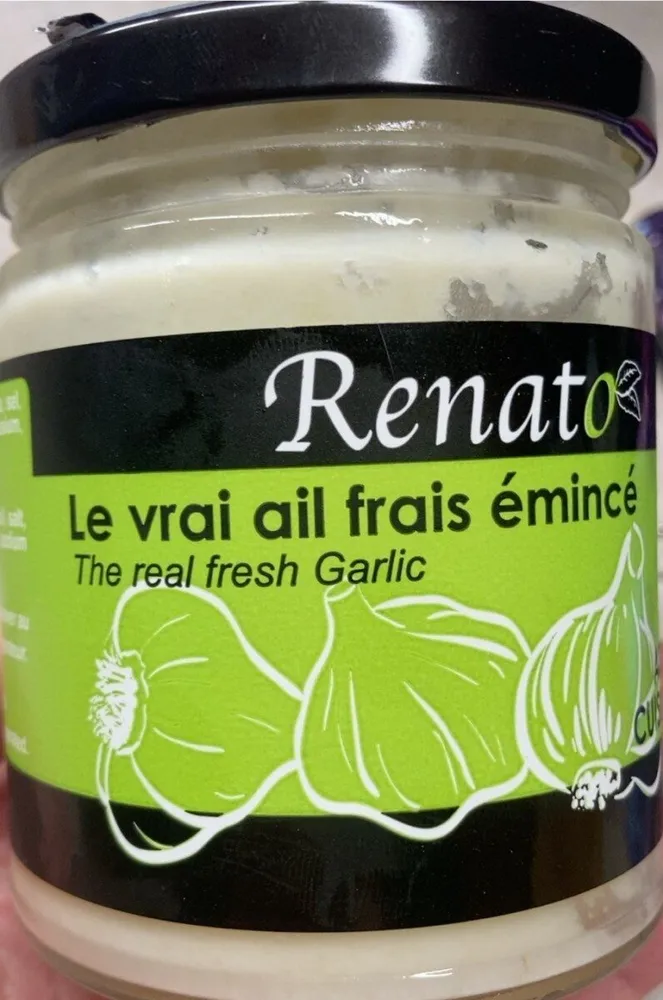The real fresh garlic