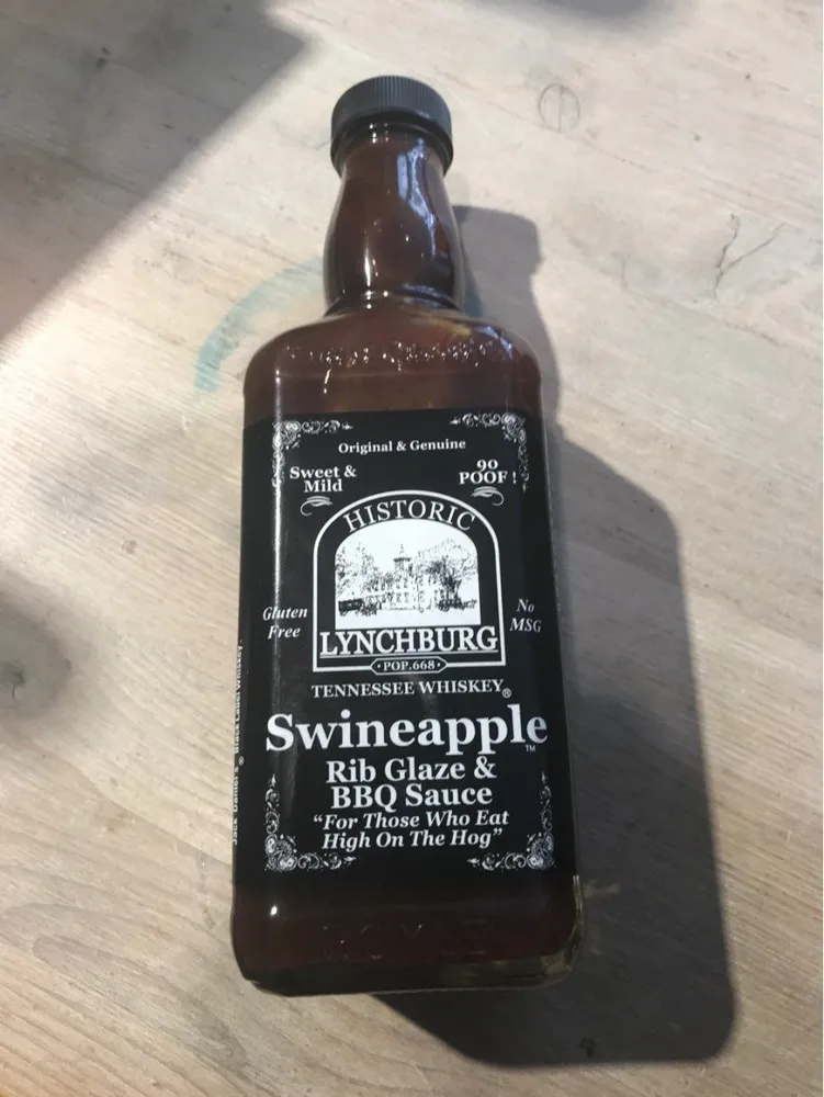 Swineapple rib glaze & bbq sauce