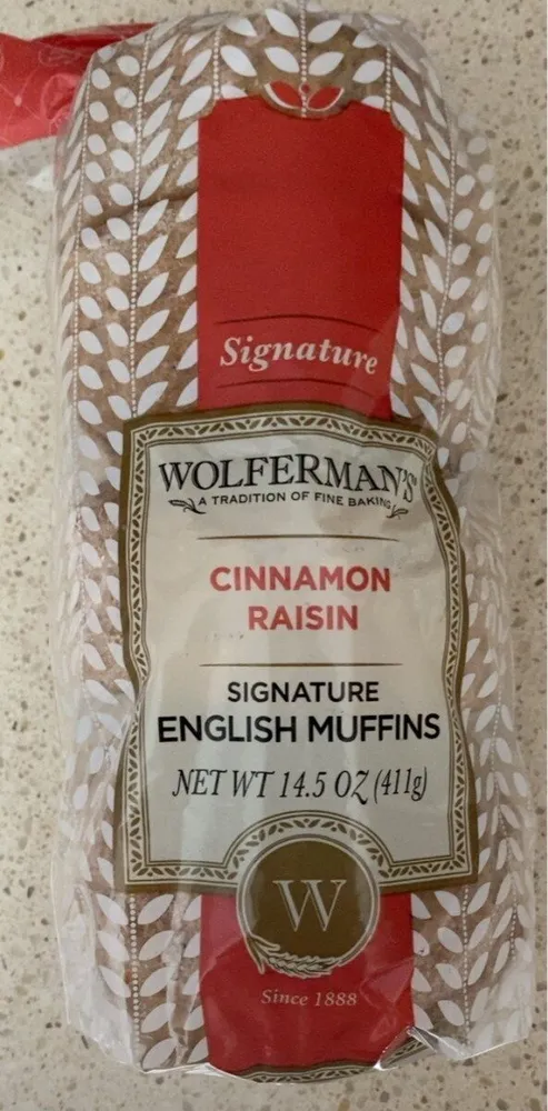 English Muffins - Cinnamon Raisin