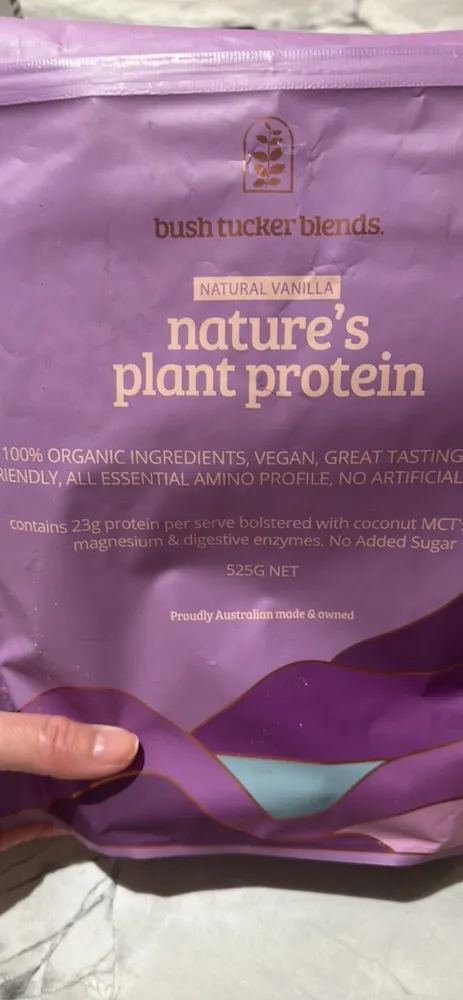 nature's plant protein
