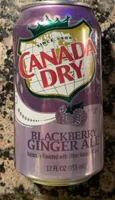 Blackberry ginger ale