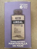 Barra Natural Mantequilla de Maní