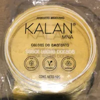 Obleas de amaranto sabor Leche Dorada