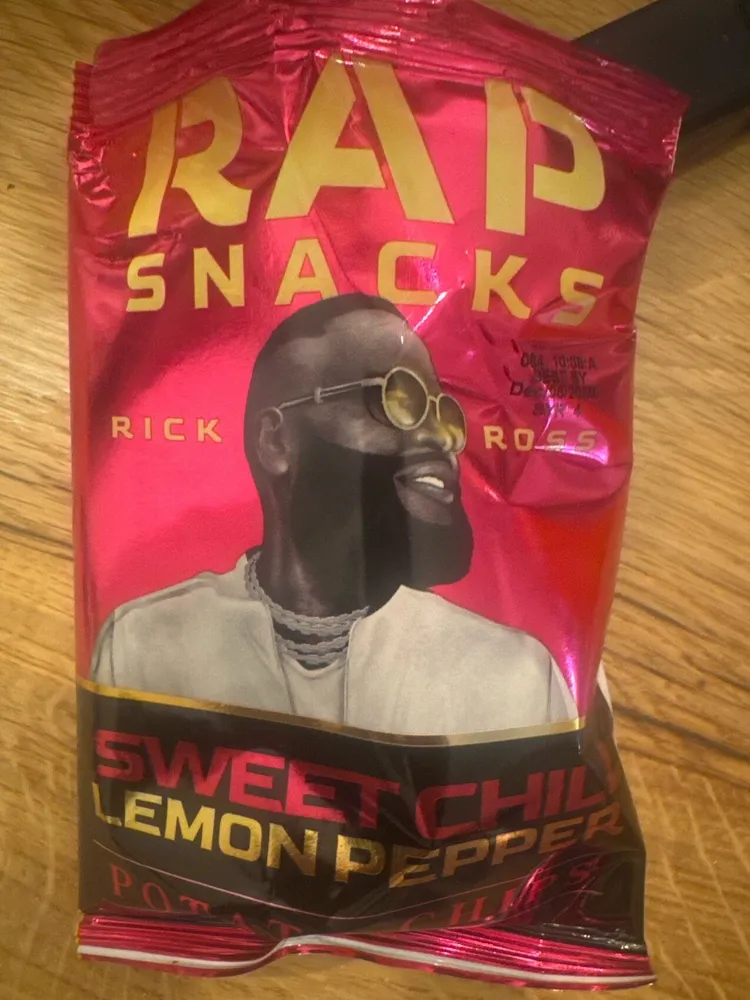 Rick Ross Sweet Chilli Lemon Pepper chips