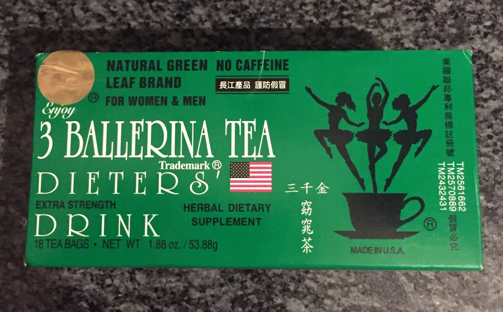 Herbal slim tea extra strength dietary supplement tea