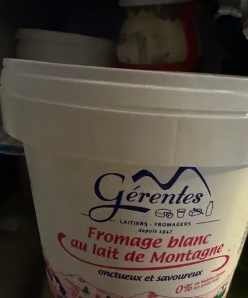 Fromage blanc au lait de montagne