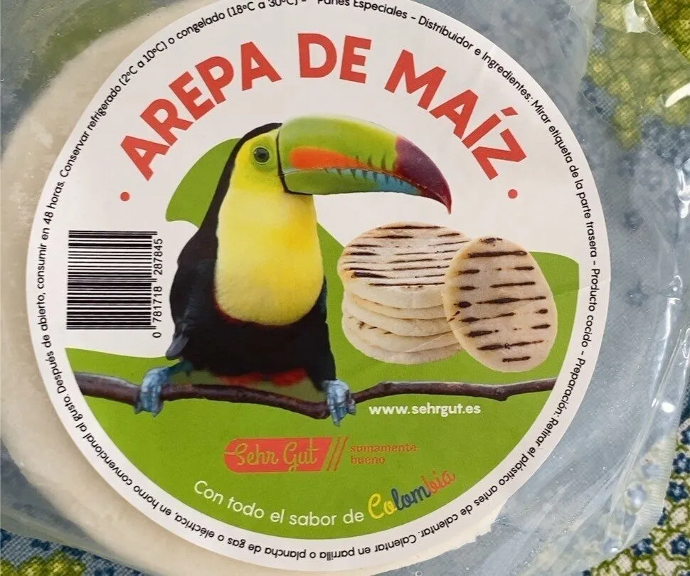 Arepa de maiz