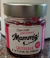 Confiture groseille à la fleur de sureau