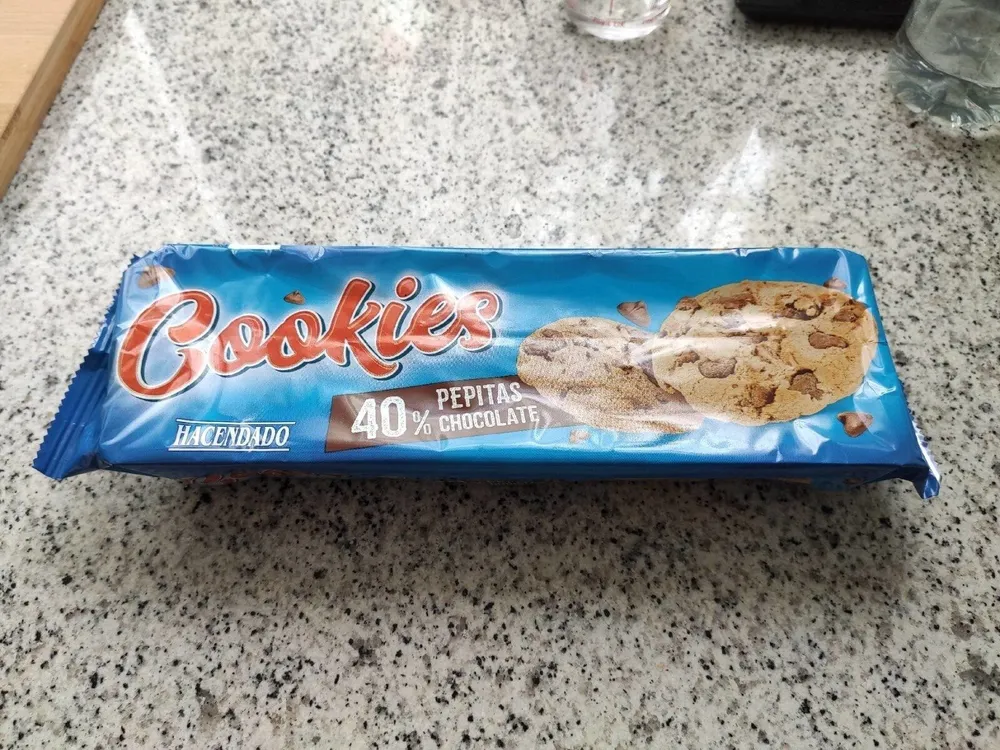 Cookies 40% pepitas de chocolatw