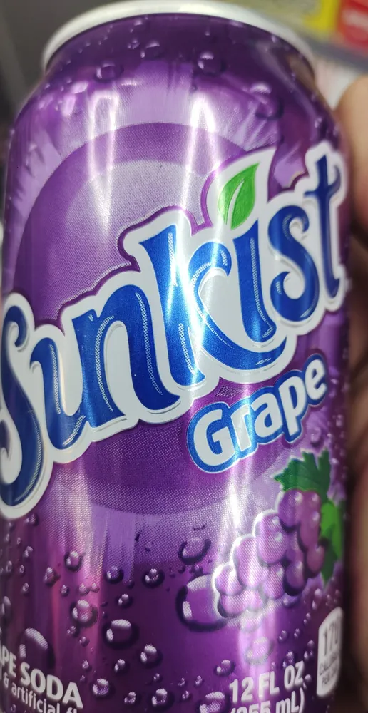 Sunkist Grape Soda, 12 Fl Oz