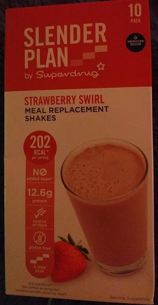 Slender plan meal replacement plan