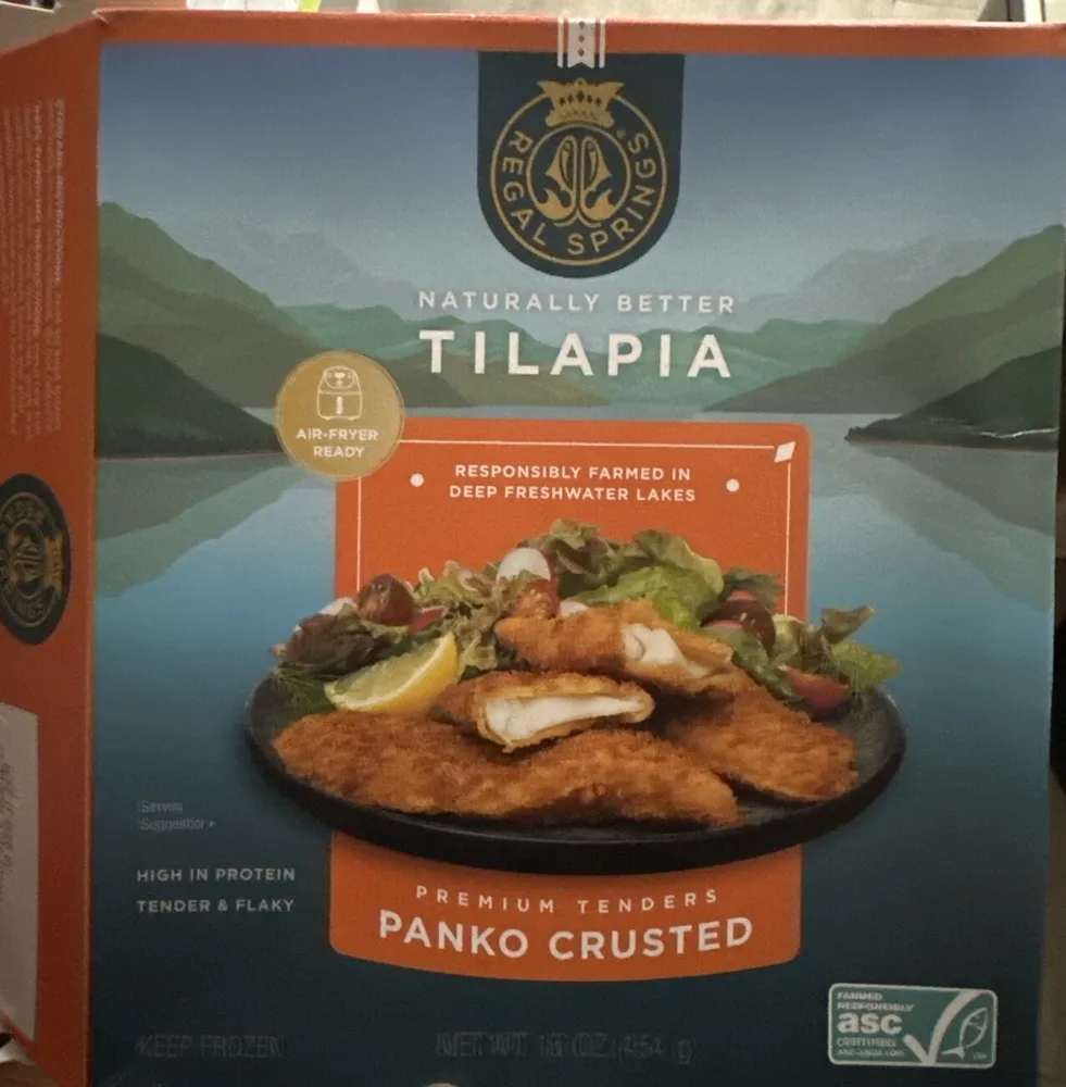 Panko Crusted Tilapia