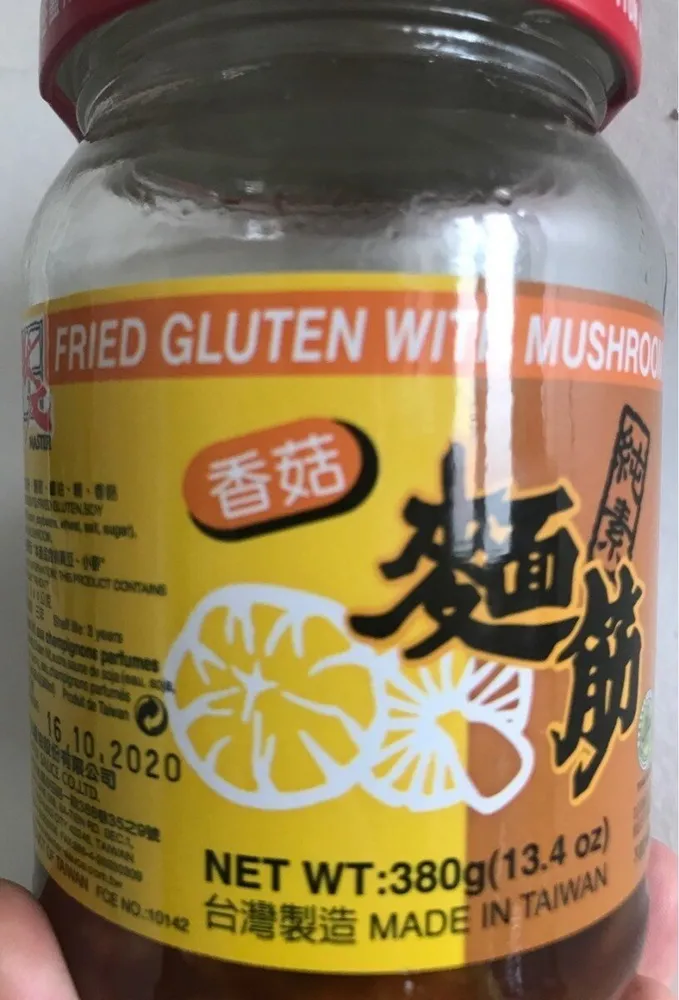 Gluten frit aux champignon parfumes