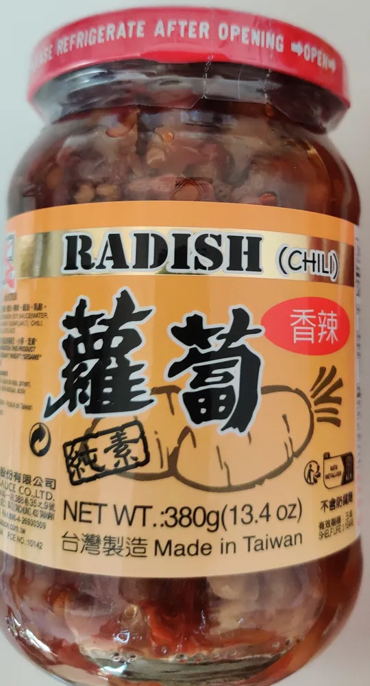Master Sauce Chilli Radish