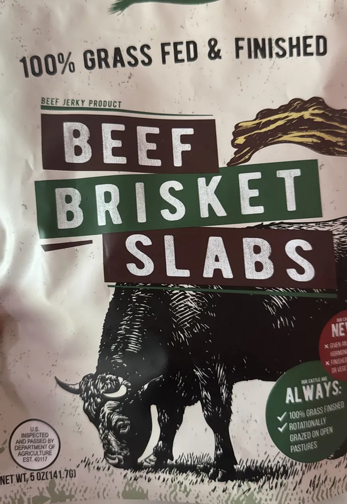 Beef brisket slabs