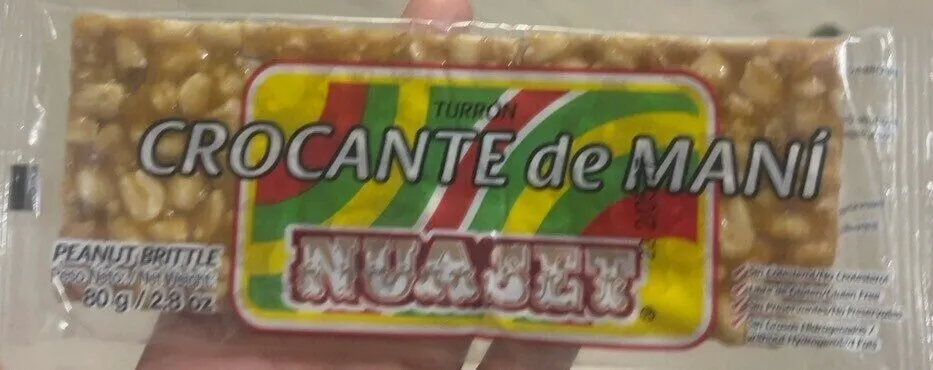 crocante de maní