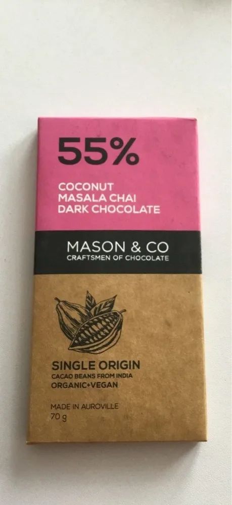 Coconut Masala Chai Dark Chocolate