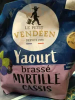 Yaourt brassé MYRTILLE CASSIS