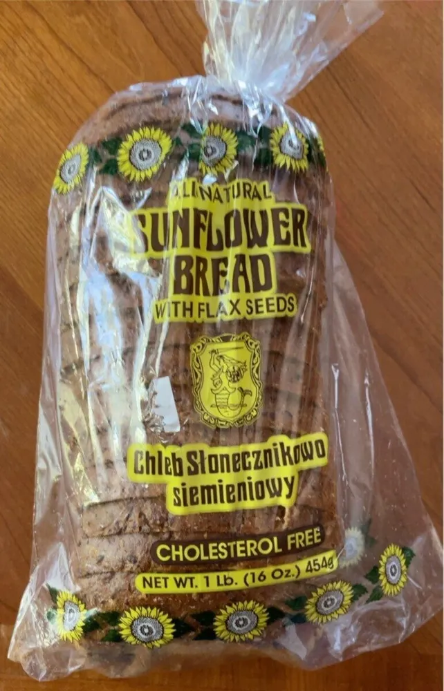 SUNFLOWER BREAD WITH FLAX SEEDS