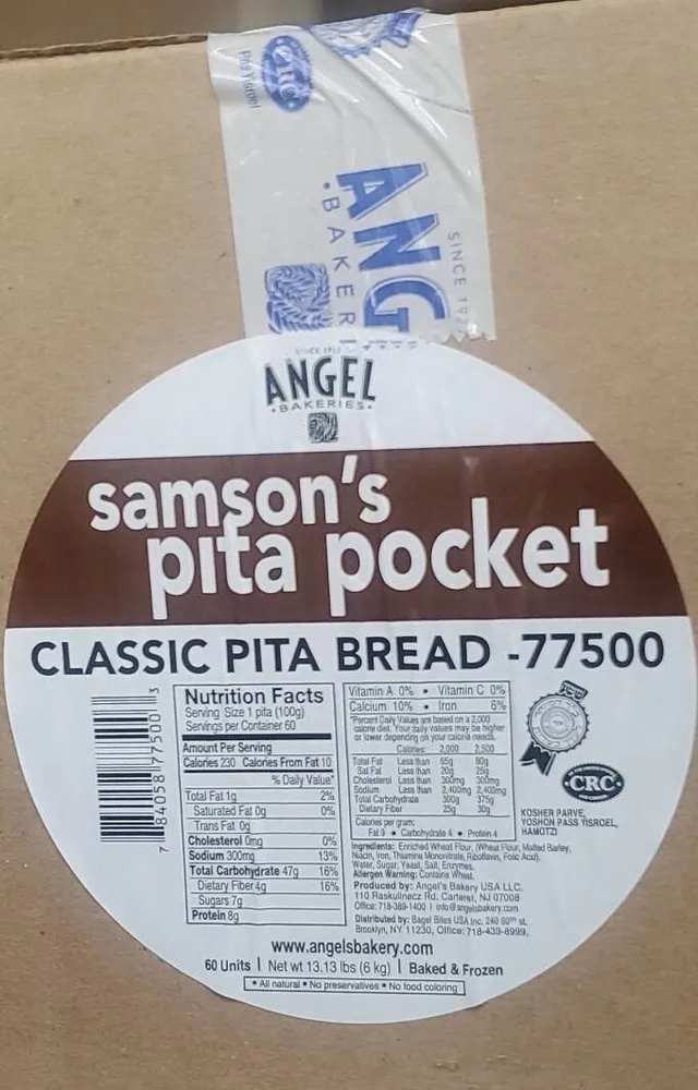 Classic pita bread