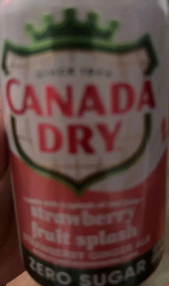 Strawberry Fruit Splash Zero Sugar