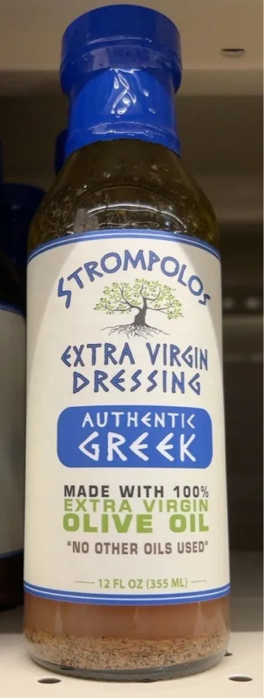 Extra virgin authentic greek dressing
