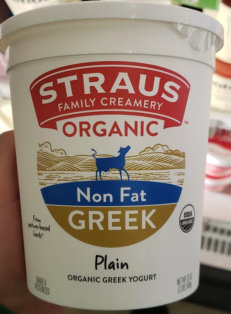 Plain Organic Greek Yogurt