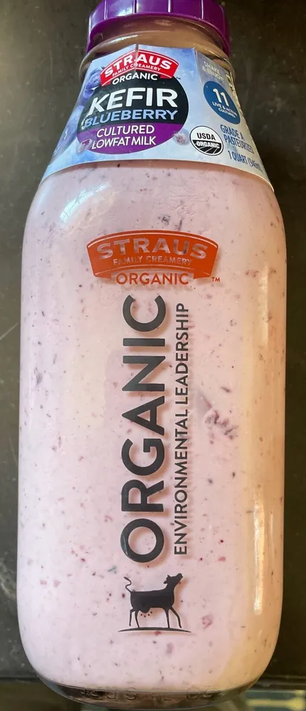 Organic Lowfat Blueberry Kefir