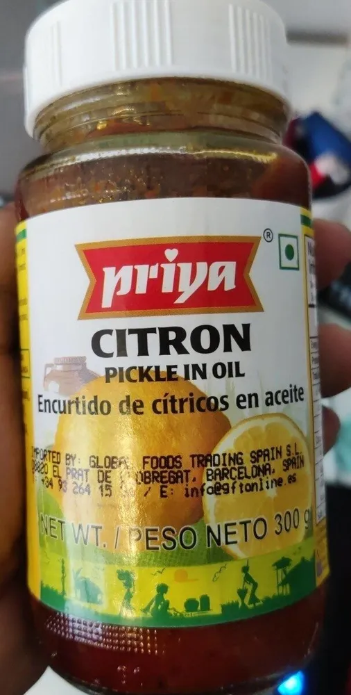 Citron pickle