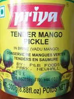Tender mango pickle