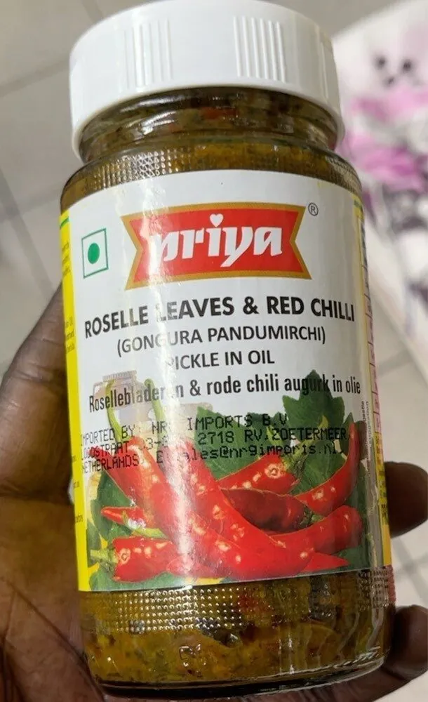Roselle leaves & red chilli