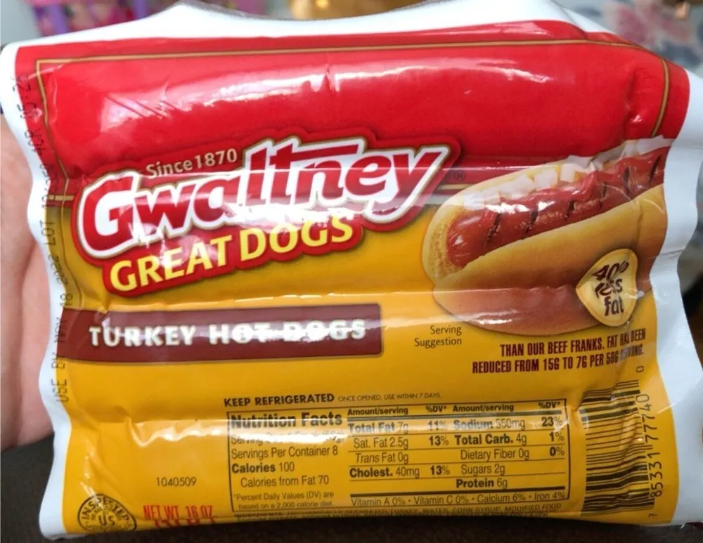Great Dogs Turkey Hot Dogs