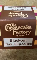 Blackout mini cupcake