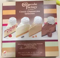 Classic cheesecake selection