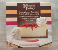 Strawberry topped original cheescake