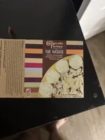 White Chocolate Raspberry truffle cheesecake