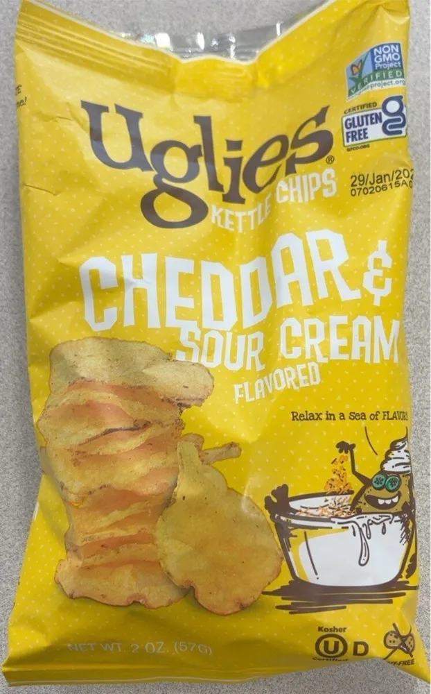 Cheddar & Sour Cream Kettle Cooked Potato Chips