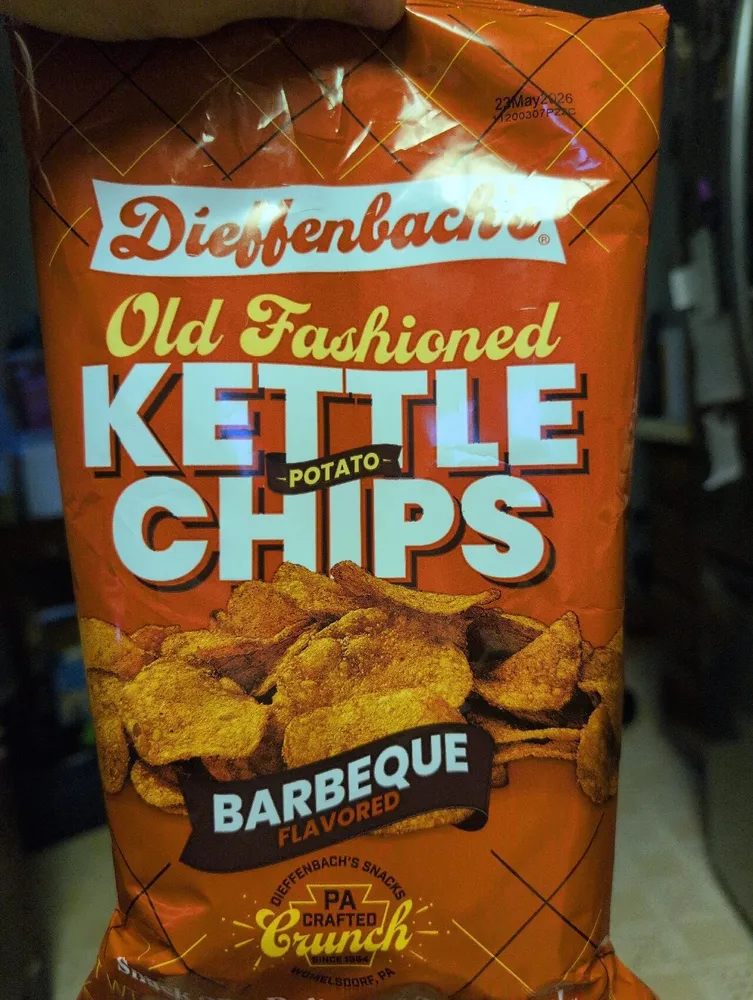 Old Fashioned Kettle Chips Barbecue Flavored