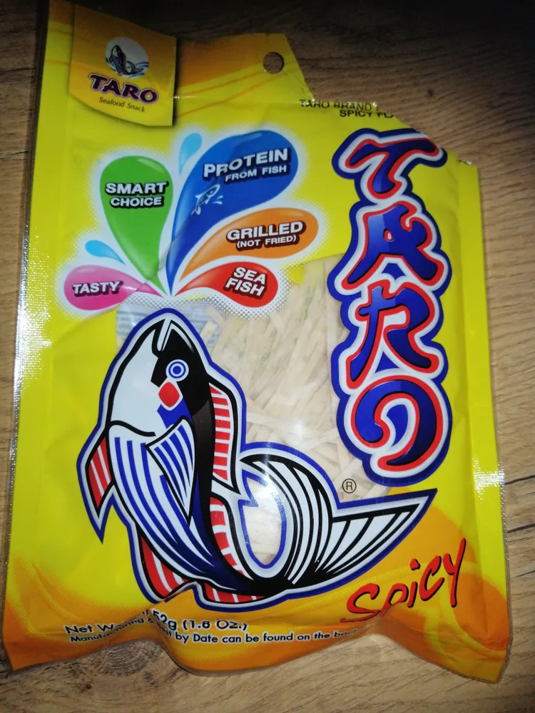 Taro Fish snack