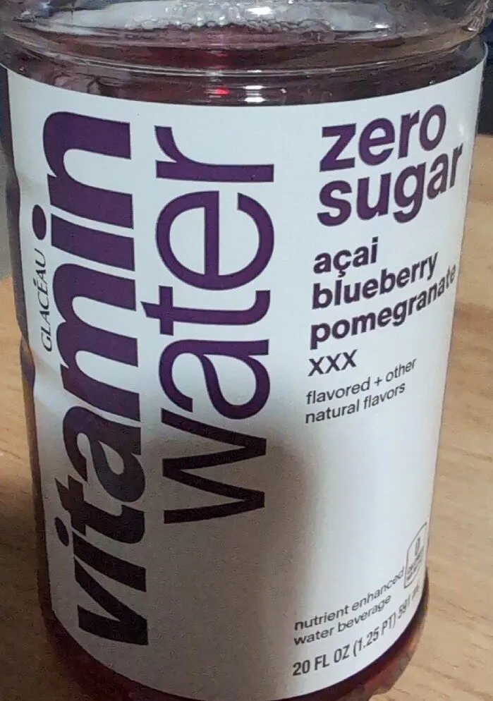 acai blueberry pomegranate nutrient enhanced water beverage