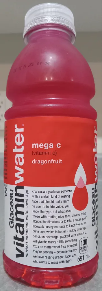 vitaminwater Dragonfruit Nutrient Enhanced Water Beverage