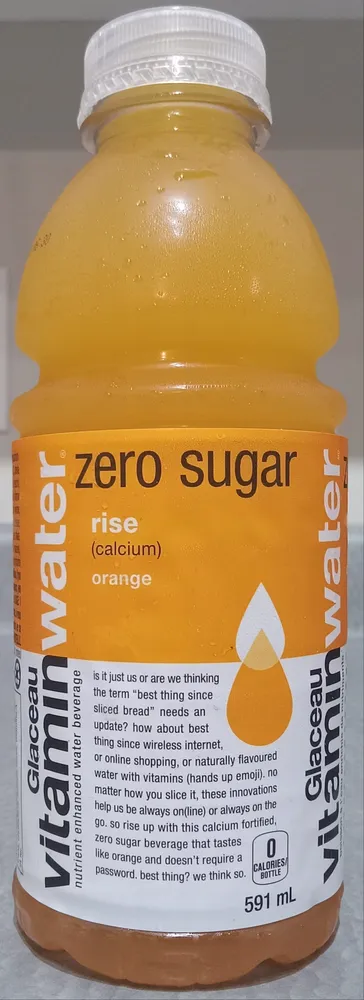 Orange Zero Sugar Nutrient Enhanced Water Beverage