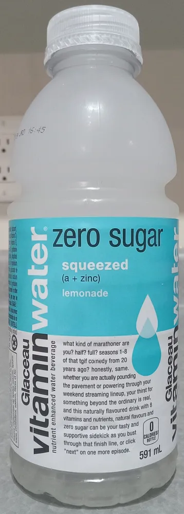 Lemonade Zero Sugar Enhanced Water Beverage