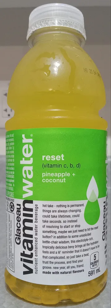 Pineapple + Coconut Nutrient Enhanced Water Beverage