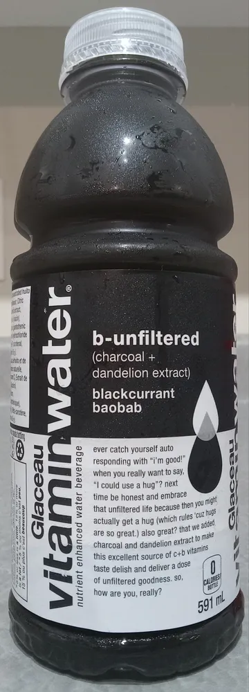 Blackcurrant Baobab Nutrient Enhanced Water Beverage
