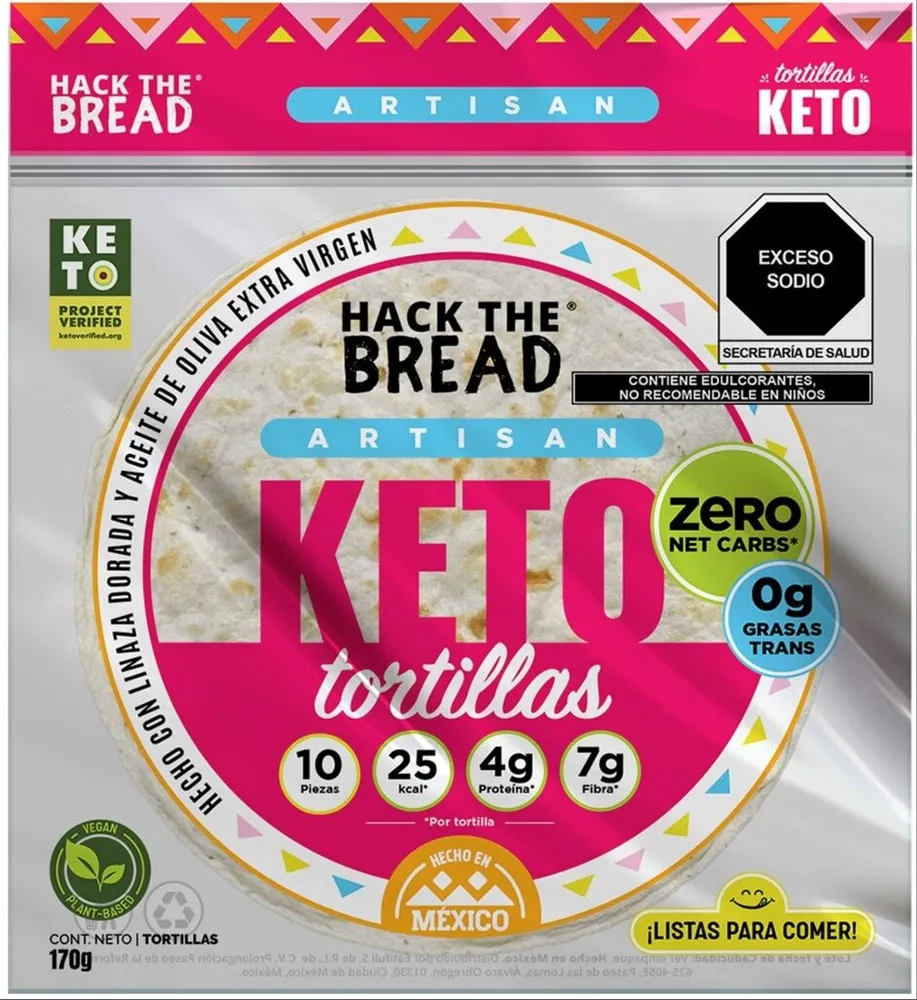 ARTISAN KETO tortillas
